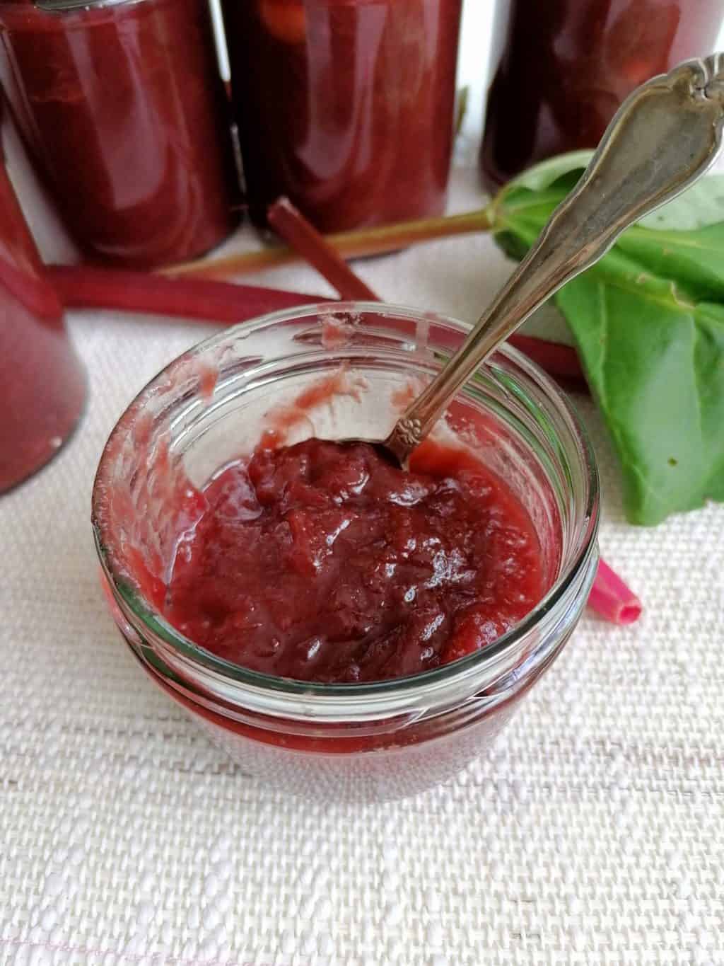 Rhubarb Ginger Jam