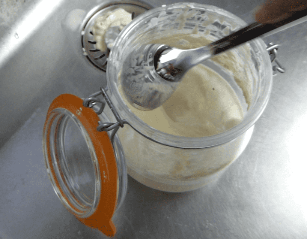 Feeding your sourdough starter