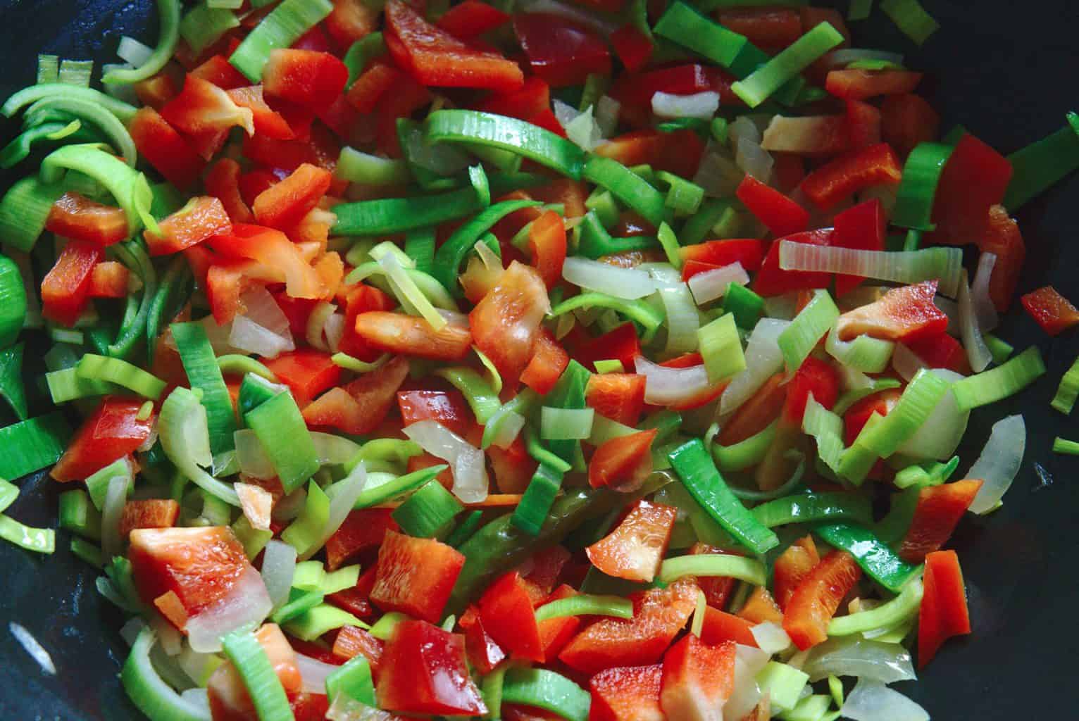Vegan Stir fry Wok