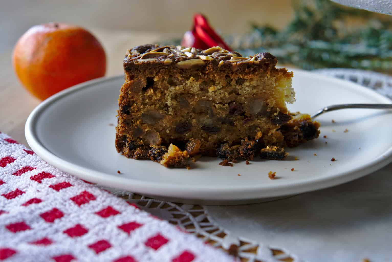 Egg-less Christmas cake