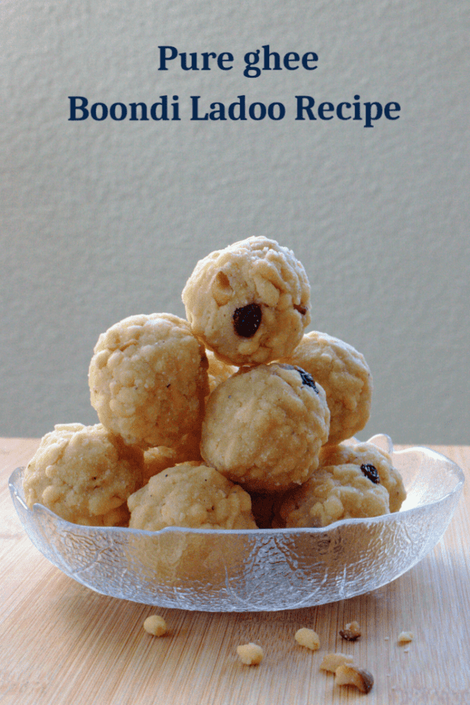 Homemade Boondi Ladoo
