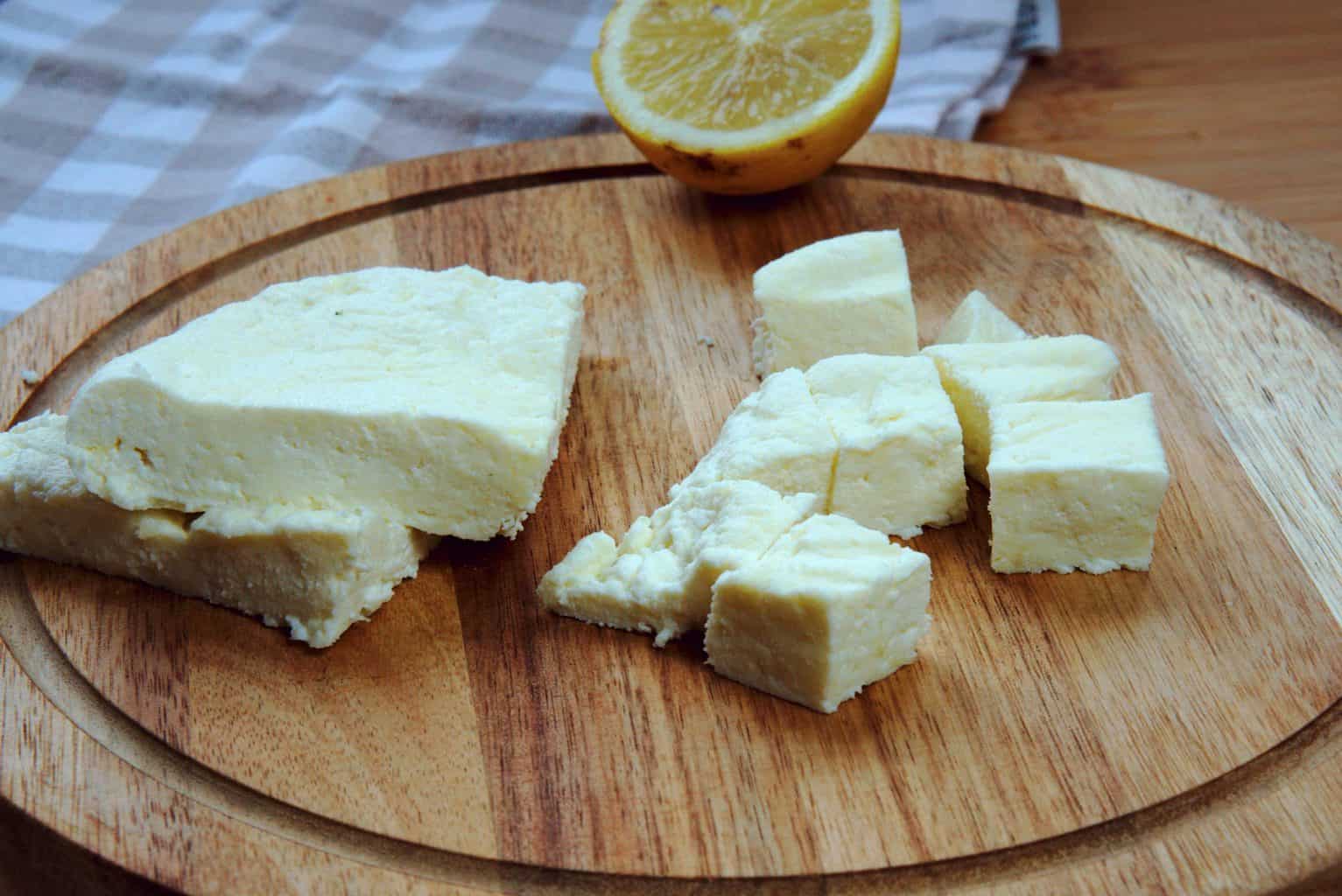 Homemade Paneer