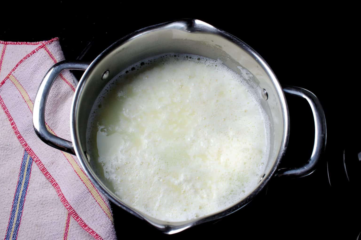 How to make paneer from raw milk