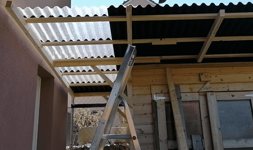 How to build a shed roof extension