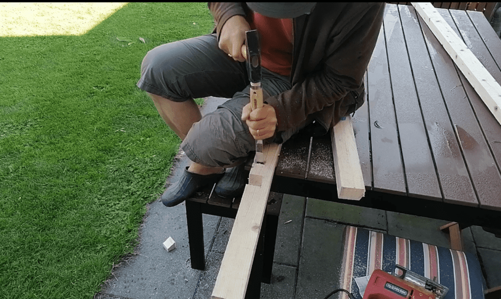 How to build a shed roof extension