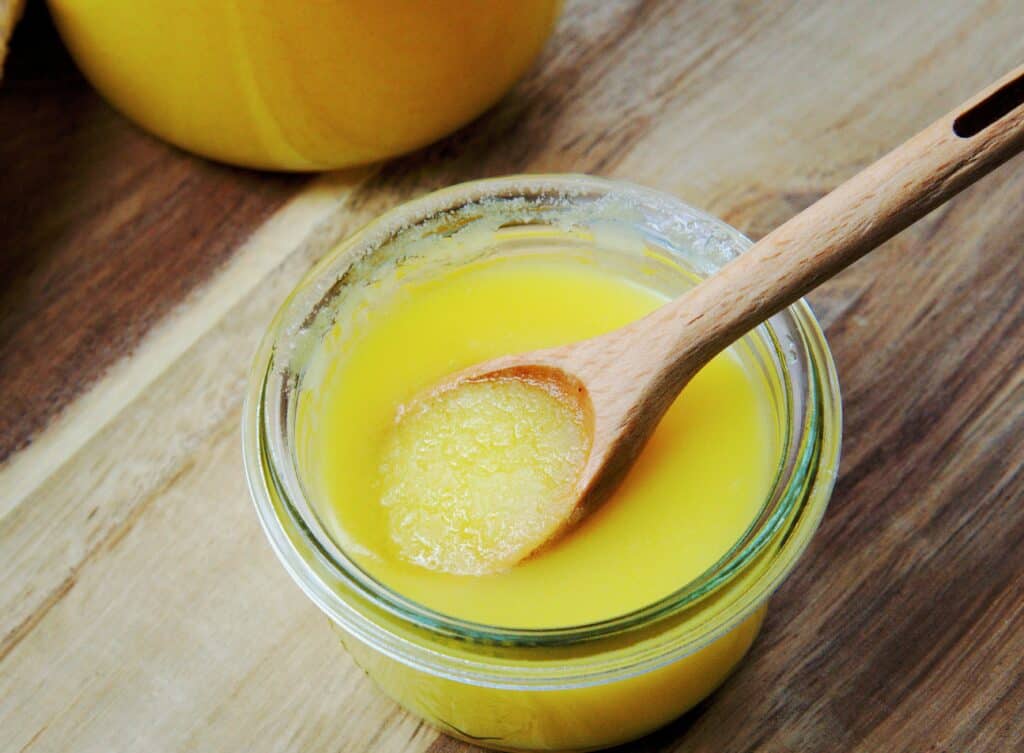 How to make ghee from raw milk butter