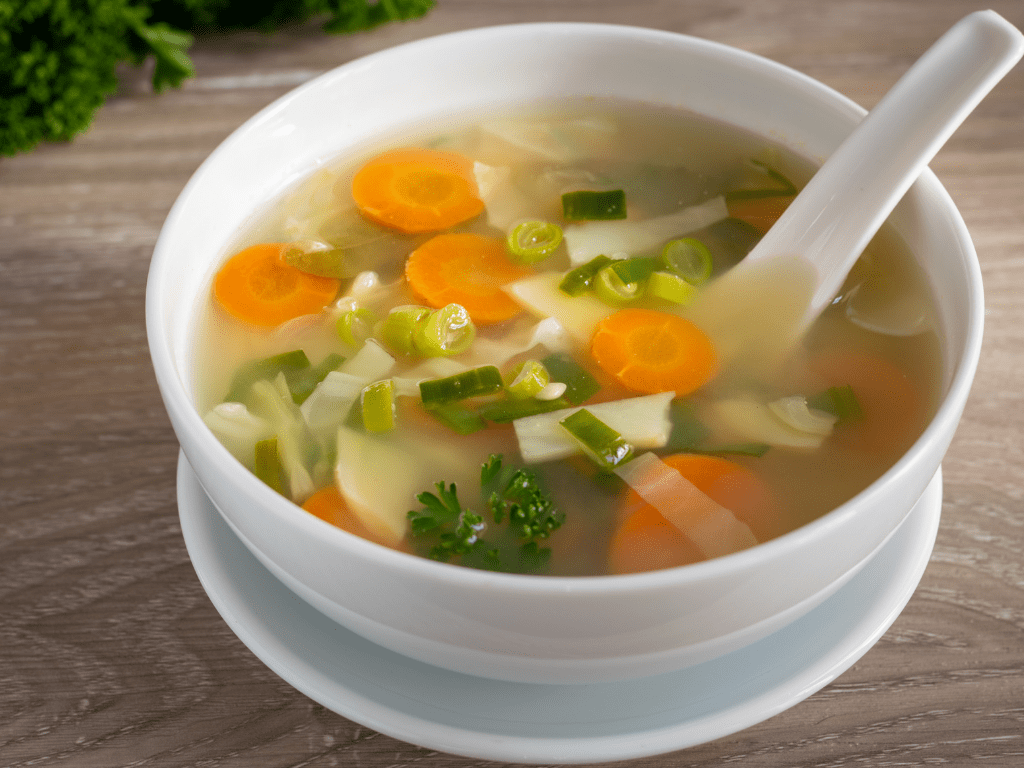 Simple fall vegetable soup