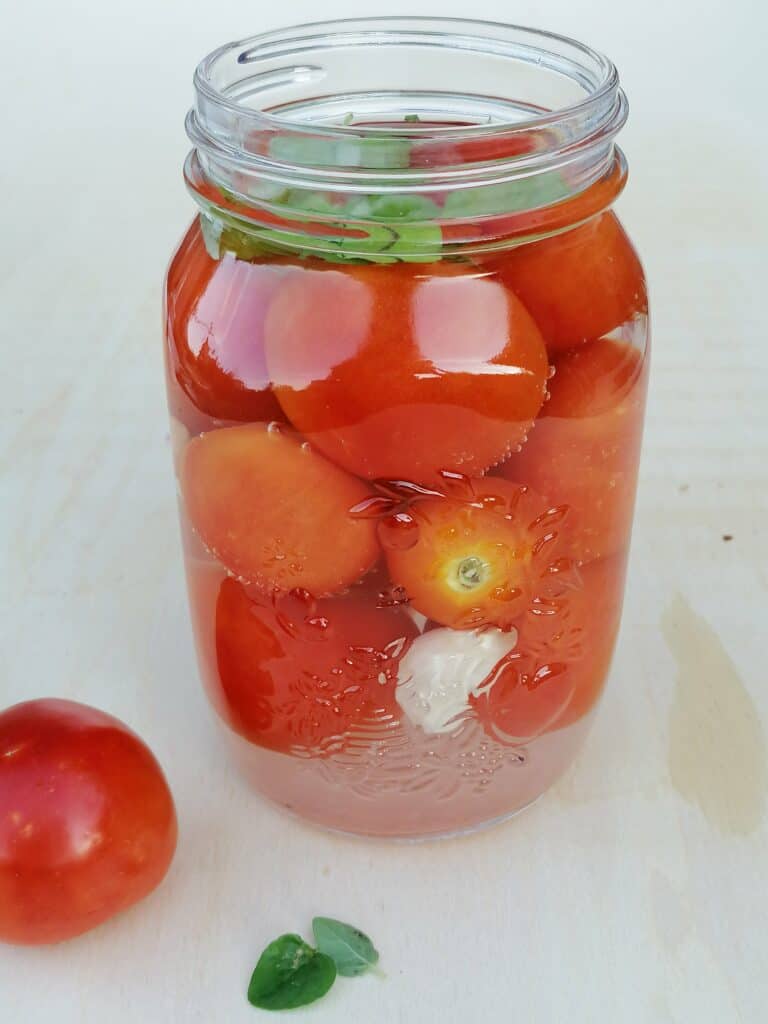 Fermented Tomato Pickles