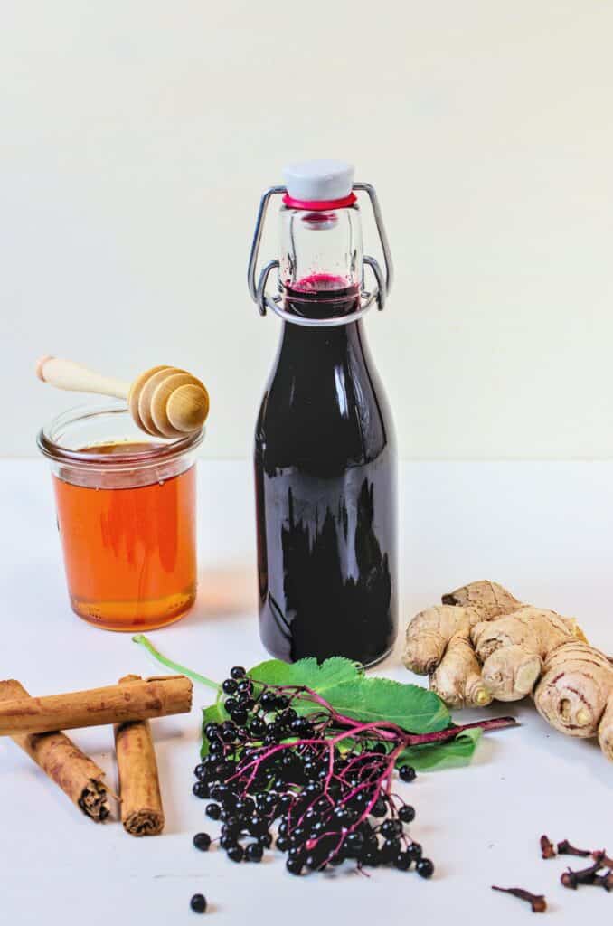 Elderberry cold & flu syrup