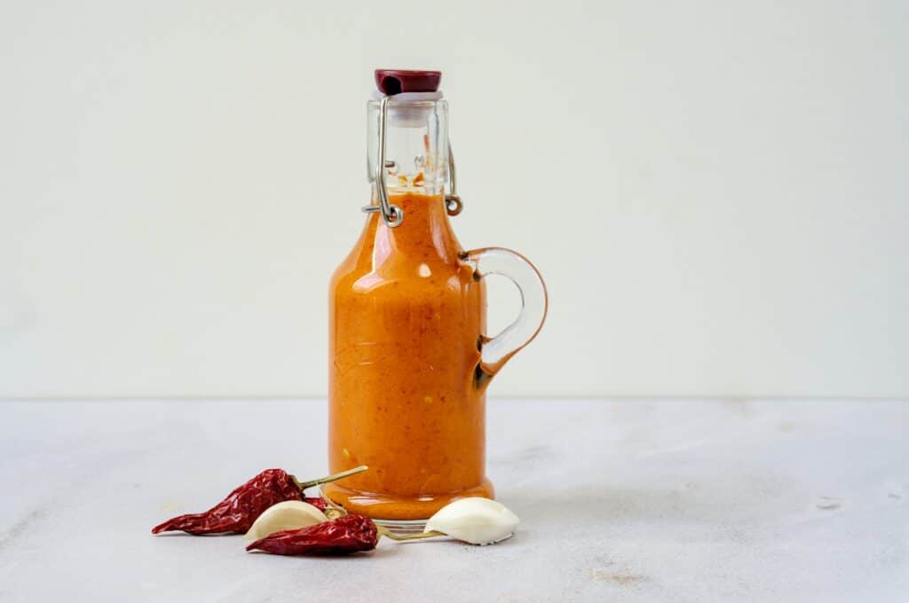 Homemade fermented hot sauce