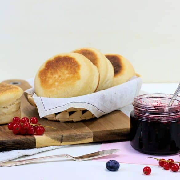 Sourdough English Muffins