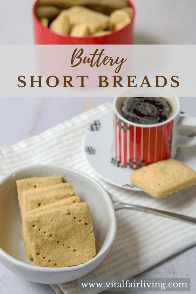 Buttery Shortbread Biscuits