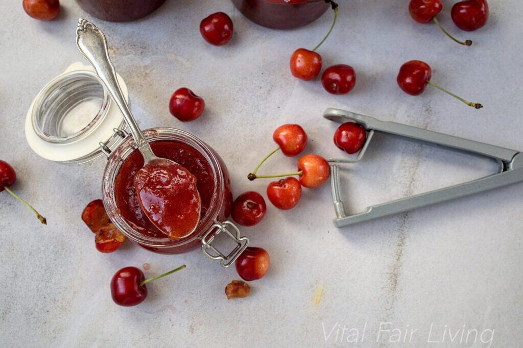 Easy Homemade Cherry Jam